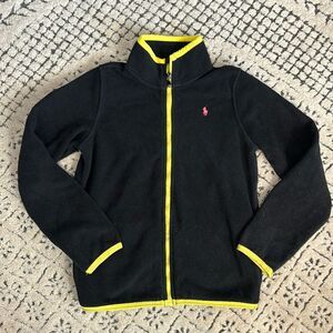 Polo Ralph Lauren Polo Girls Full Zip Polartec Fleece Jacket sz L (12/14)